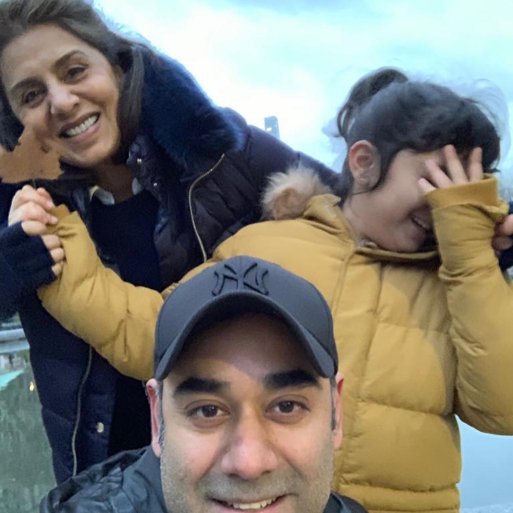 Neetu Kapoor with granddaughter, Samara