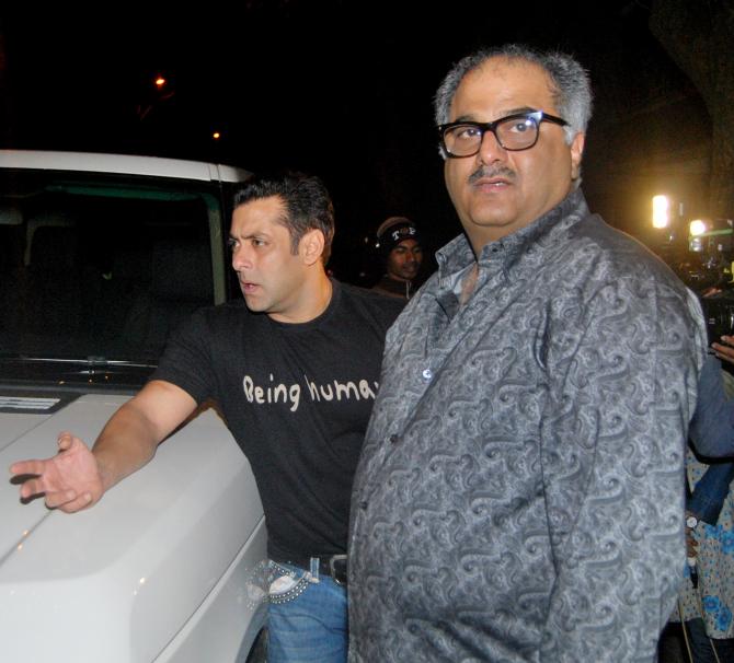 Saman Khan and Boney Kapoor