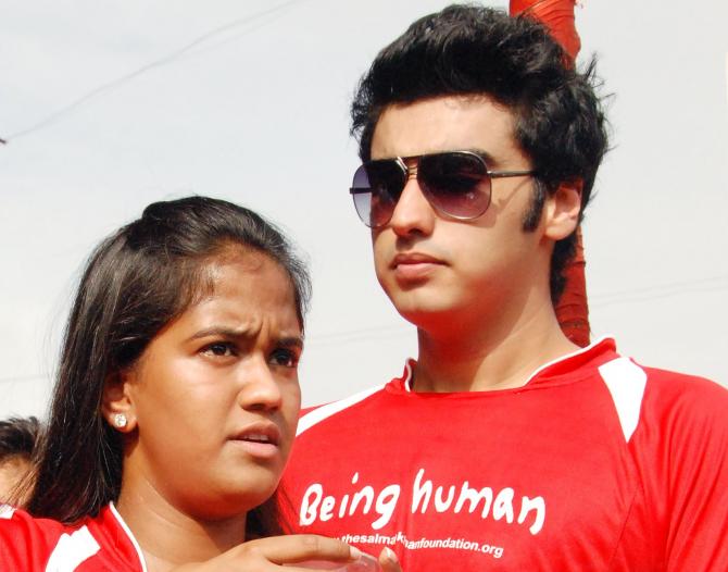 Arjun Kapoor and Arpita Khan