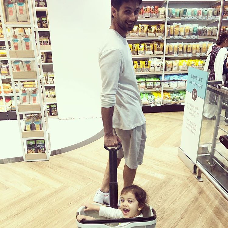 Misha Kapoor and Shahid Kapoor