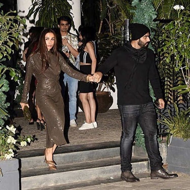 Arjun Kapoor and Malaika Arora on a dinner date