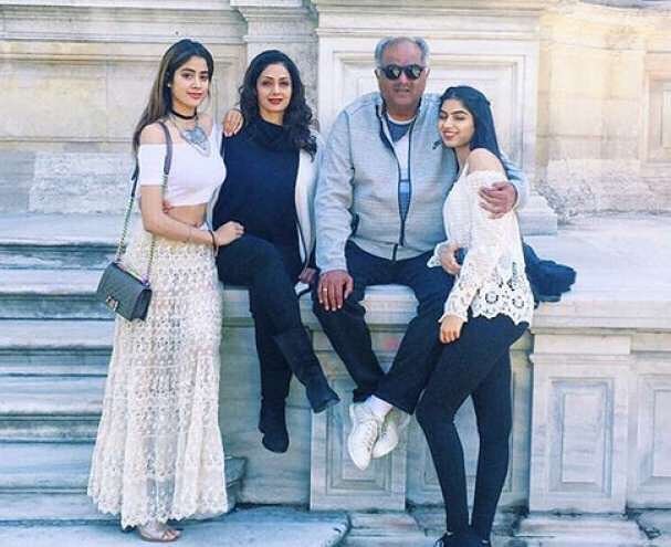 Sridevi family