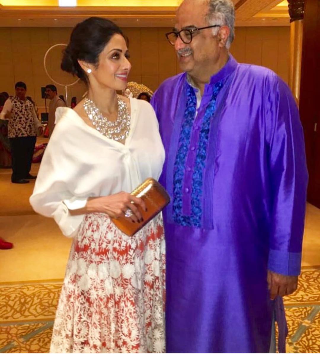 Sridevi and Boney Kapoor