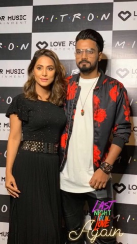 Hina Khan and Rocky Jaiswal