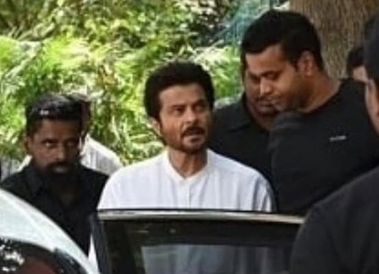 Boney Kapoor, Anil Kapoor Reach Chennai