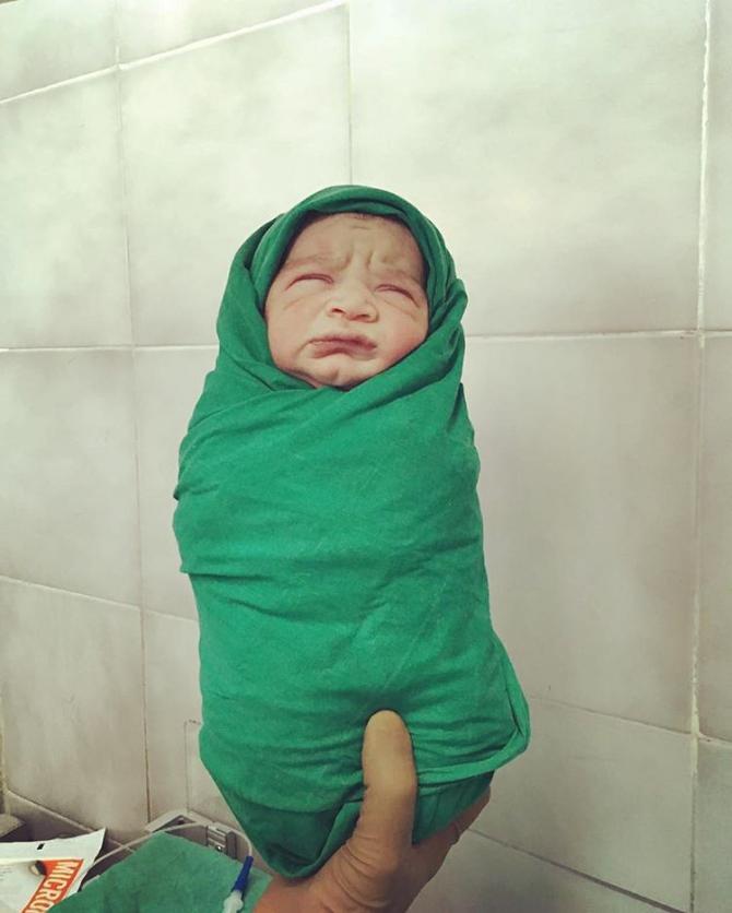 Tusshar Kapoor with his son, Laksshya Kapoor