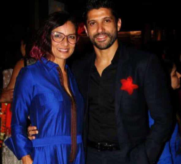 Farhan and ex-wife, Adhuna