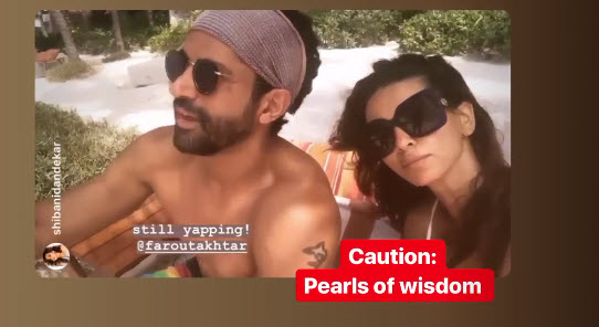 Farhan Akhtar Muse Shibani Dandekar Holiday