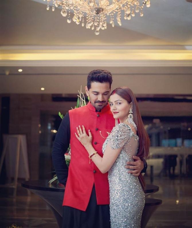 Rubina Dilaik and Abhinav Shukla