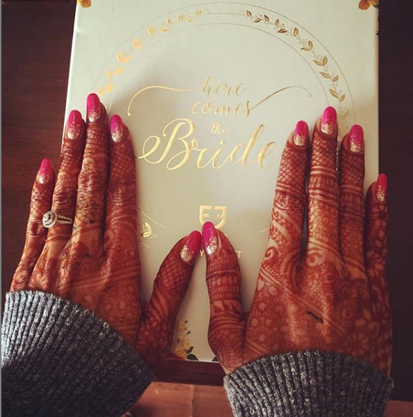 Richa and Jigar haldi