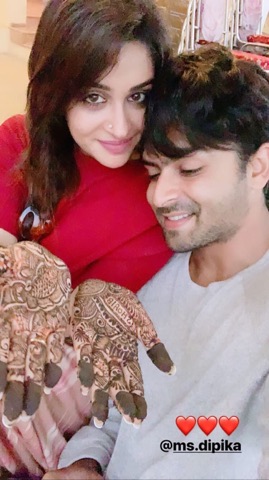 Shoaib Ibrahim and Dipika Kakar