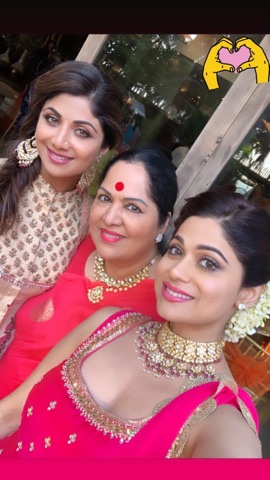 Shilpa Shetty Kundra and Shamita Shetty