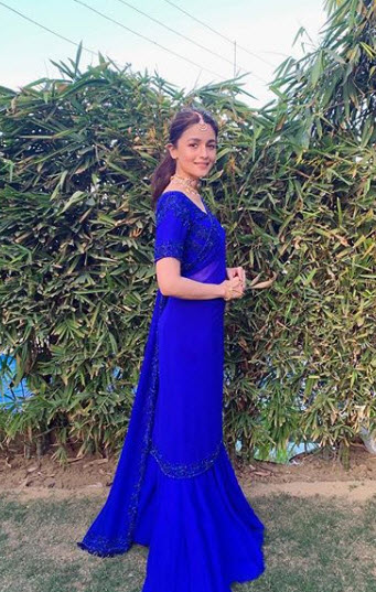 Alia at Devika's wedding