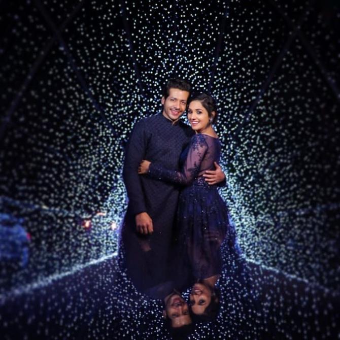 Neeti Mohan and Nihaar Pandya