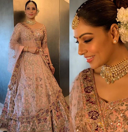 Bipasha at her sis's wedding