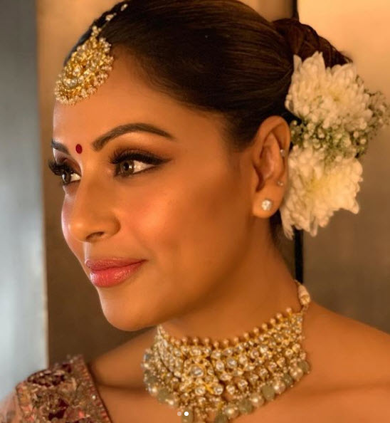 Bipasha at her sis's wedding