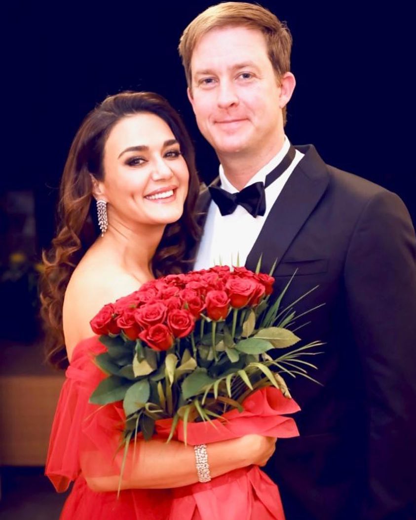 Preity Zinta and Gene Goodenough