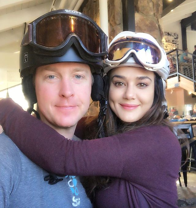 Preity Zinta and Gene Goodenough