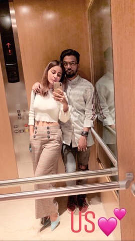 Hina Khan and Rocky Jaiswal