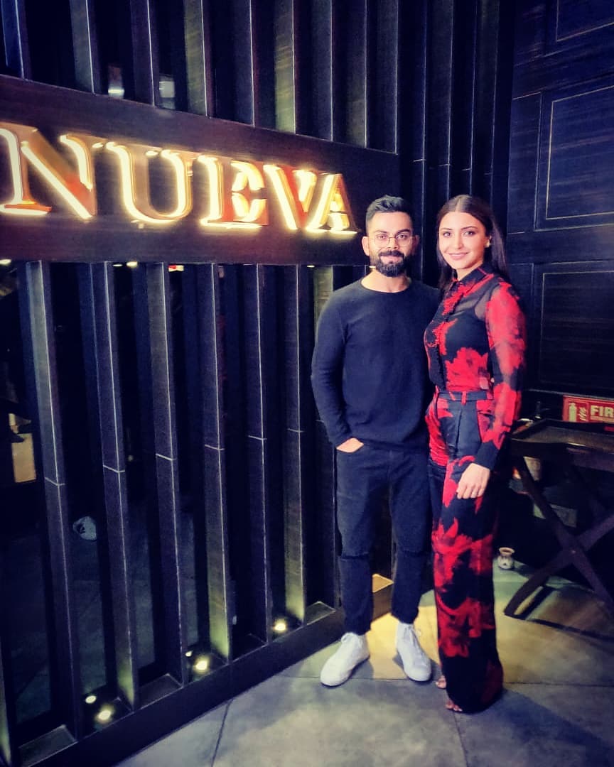 Virat Kohli and Anushka Sharma