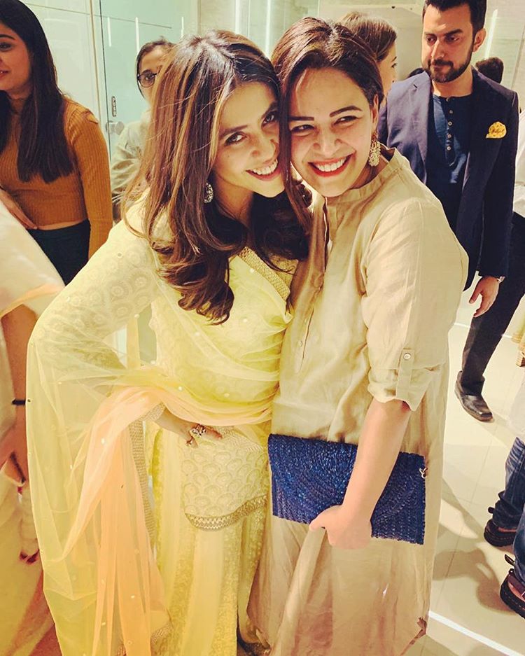 Ekta Kapoor and Mona Singh