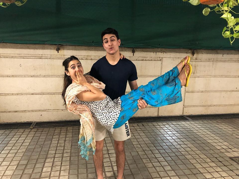 Sara Ali Khan and Ibrahim Ali Khan
