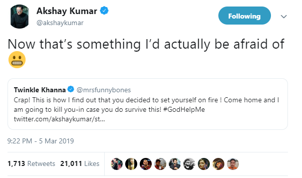 Twinkle Khanna Gets Angry At Akshay Kumar