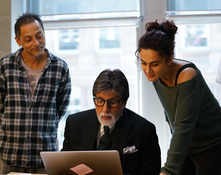 Amitabh Bachchan and Taapsee Pannu