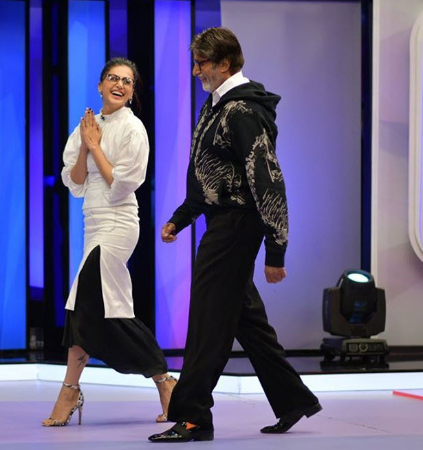 Amitabh Bachchan and Taapsee
