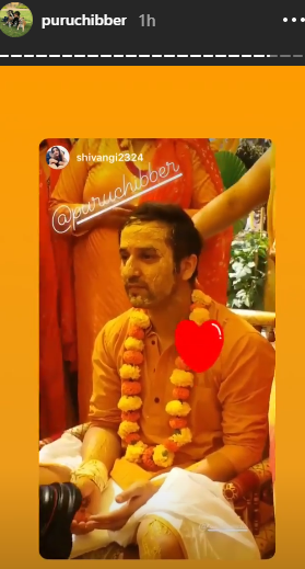 Puru Chibber And Roshni Banthia Mehendi And Haldi Ceremony Pictures