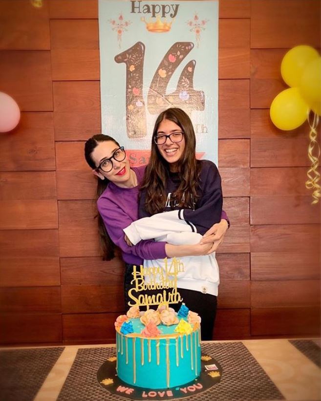 Karisma Kapoor and Samaira Kapoor