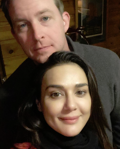 Preity Zinta and Gene Goodenough