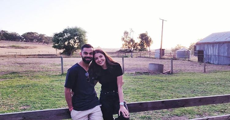 Virat Kohli and Anushka Sharma