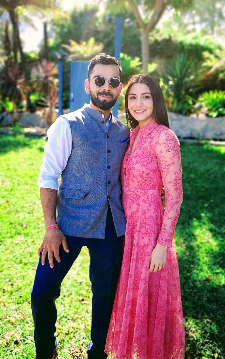 Virat Kohli and Anushka Sharma