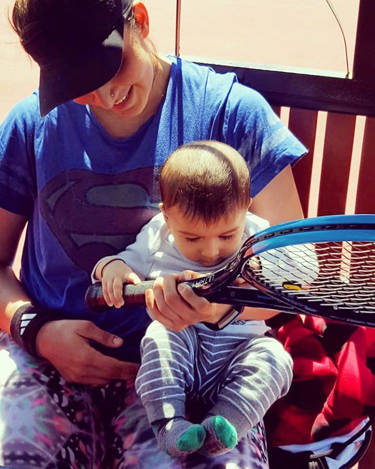 Sania Mirza and Izhaan Mirza Malik