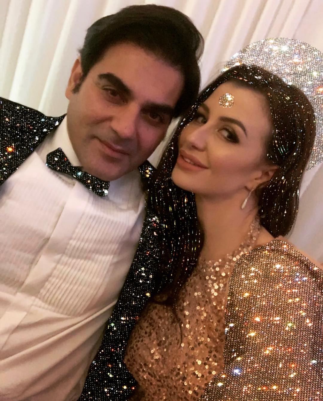 Arbaaz Khan and Giorgia Andriani