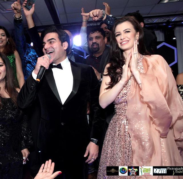 Arbaaz Khan and Giorgia Andriani