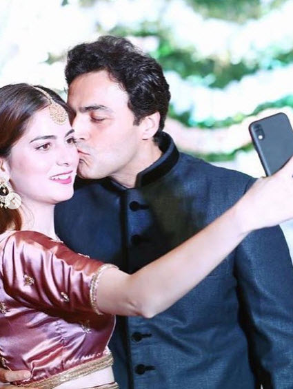 Ayaz Khan and his Missus, Jannat Khan