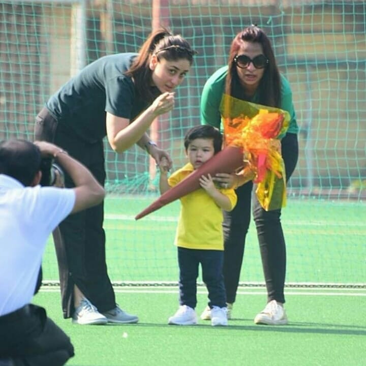Taimur Ali Khan and Kareena Kapoor Khan