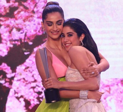 Sonam Kapoor and Janhvi Kapoor