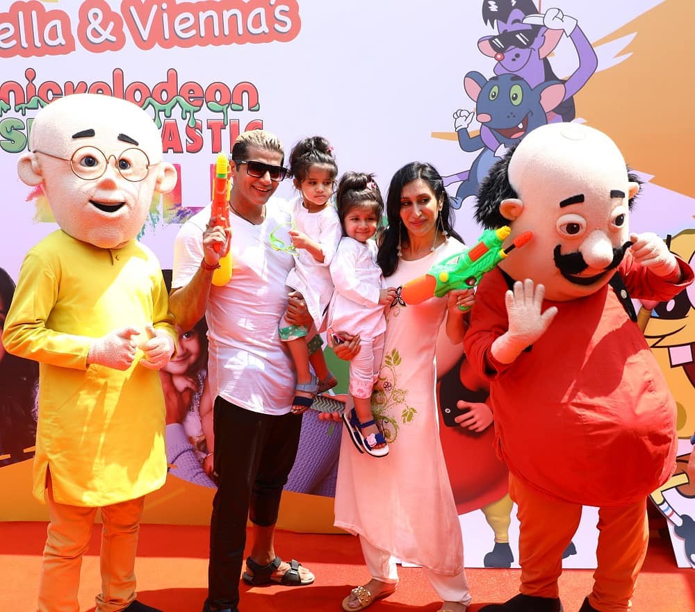 Vienna And Bella's Host Holi Bash