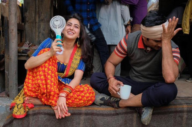 Sara Ali Khan and Sushant Singh Rajput