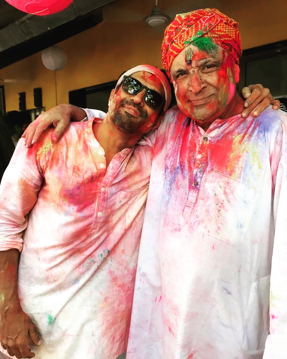 Farhan Akhtar and Javed Akhtar