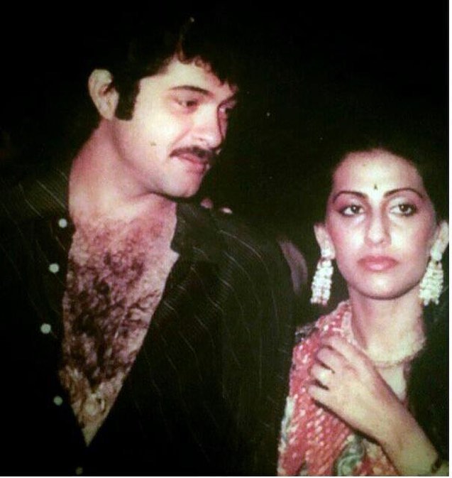 Anil Kapoor with his wife, Sunita Kapoor