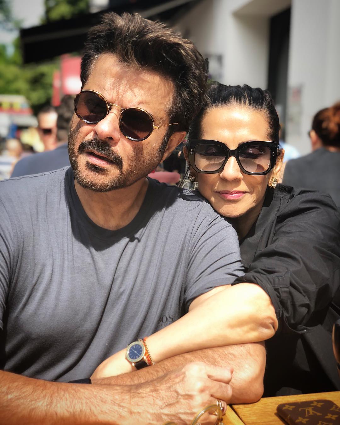 Anil Kapoor and Sunita Kapoor