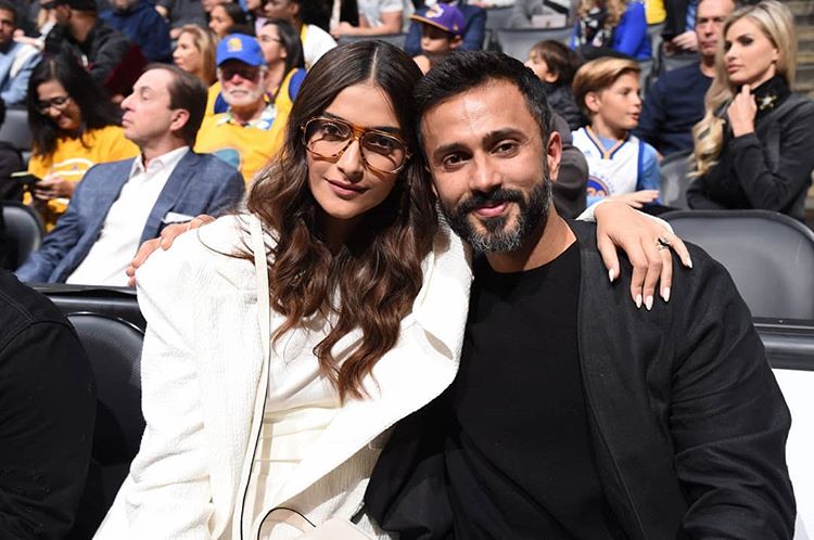 Sonam Kapoor Ahuja and Anand Ahuja