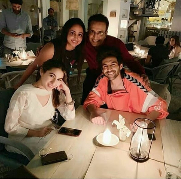Sara Ali Khan and Kartik Aaryan