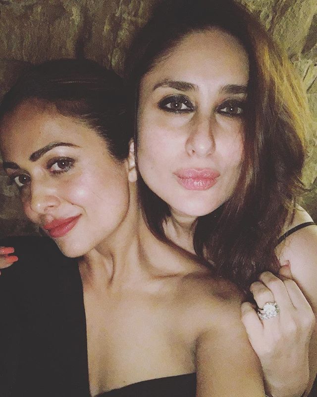 Kareena Kapoor Khan and Amrita Arora