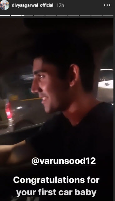 Divya Agarwal Goes On A Drive In Varun Sood First Car