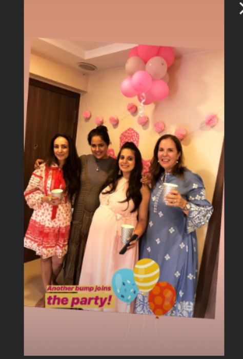 Sameera Reddy baby shower